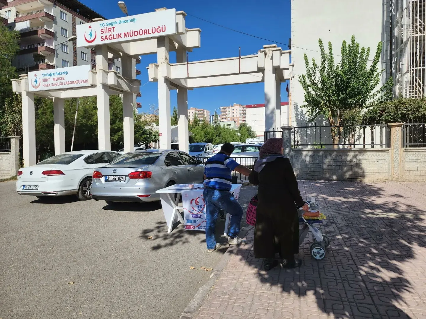 Siirt’te Dünya Kalp Gününde Vatandaşlar Bilgilendirildi