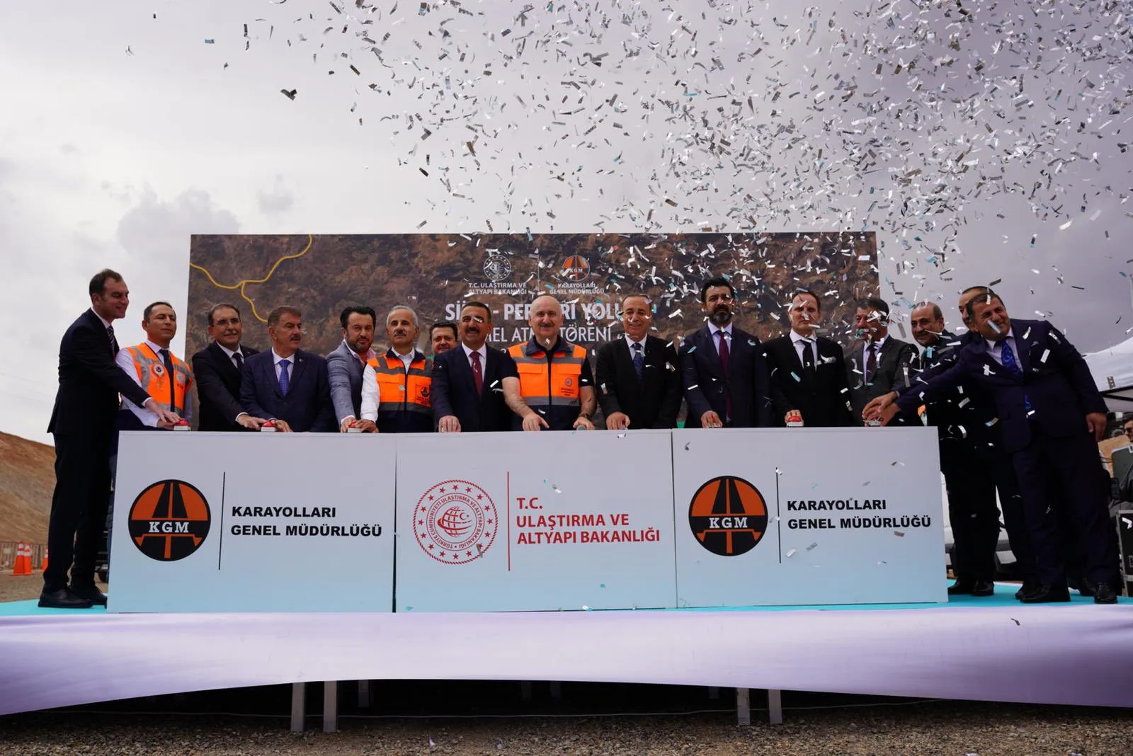 Çileli Pervari Yolunda Temeller Atıldı