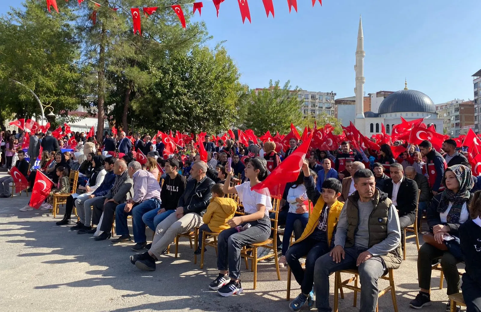 Siirt'te 29 Ekim Cumhuriyet Bayramı Kutlandı