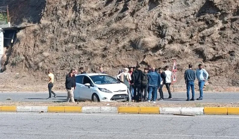 Kezer Köprüsü’nde Trafik Kazası: 1 Yaralı
