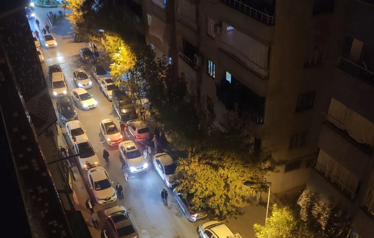 Siirt'te Düğün Konvoyunda Kavga