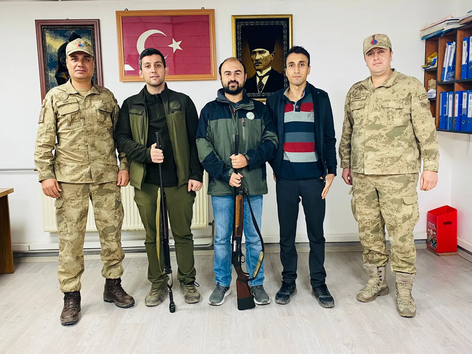Siirt’te Kaçak Avcılık Yapan 2 Kişiye İdari Para Cezaları Uygulandı