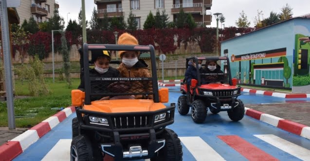 Siirt'te Öğrencilere Trafik Parkında Eğitim Verildi