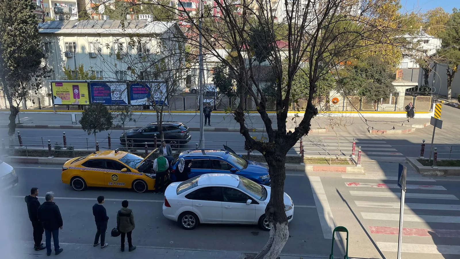 Siirt’te Yayaya Yol Vermek Kazaya Neden Oldu