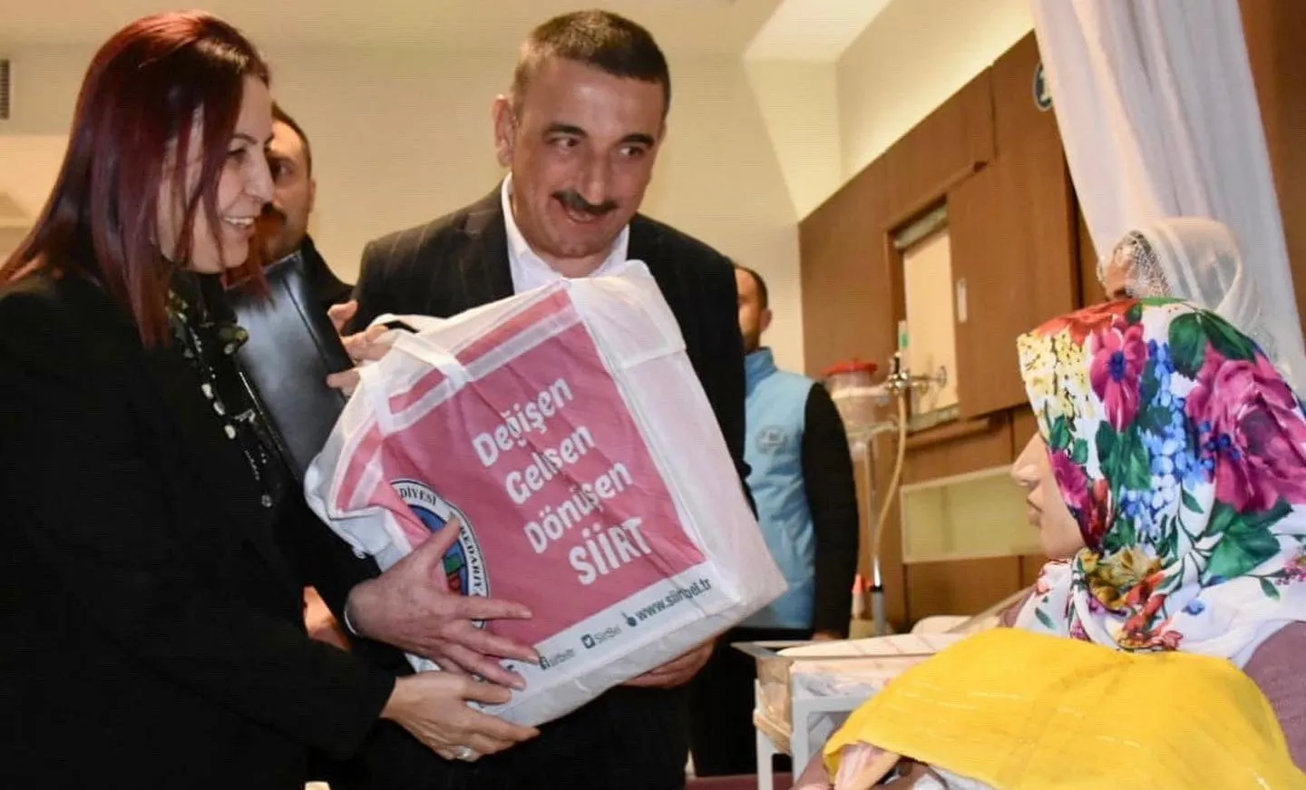 Siirt’te Yılın İlk Bebeği Dünyaya Geldi