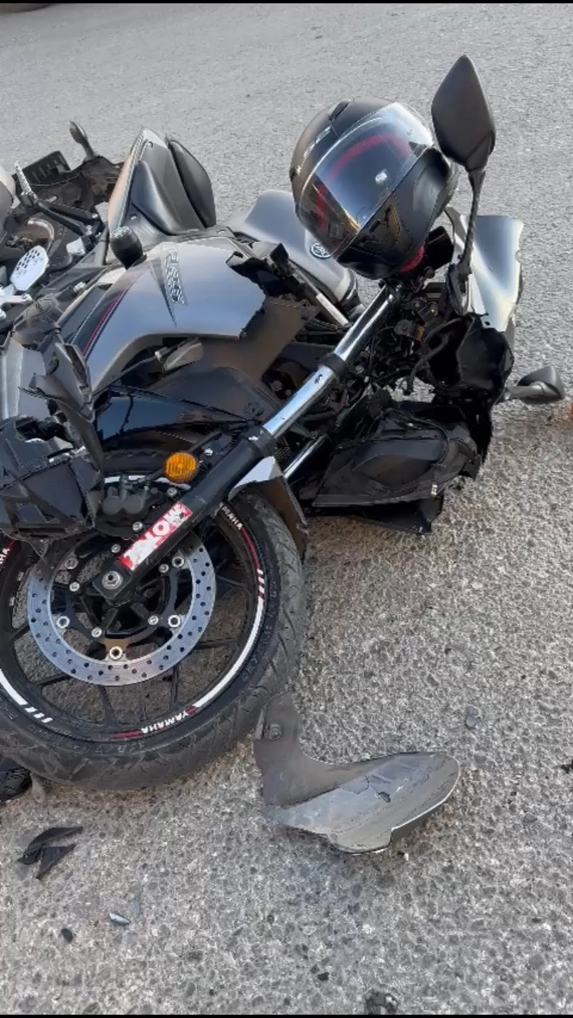 Siirt’te Motosiklet Kazası: 1 Yaralı
