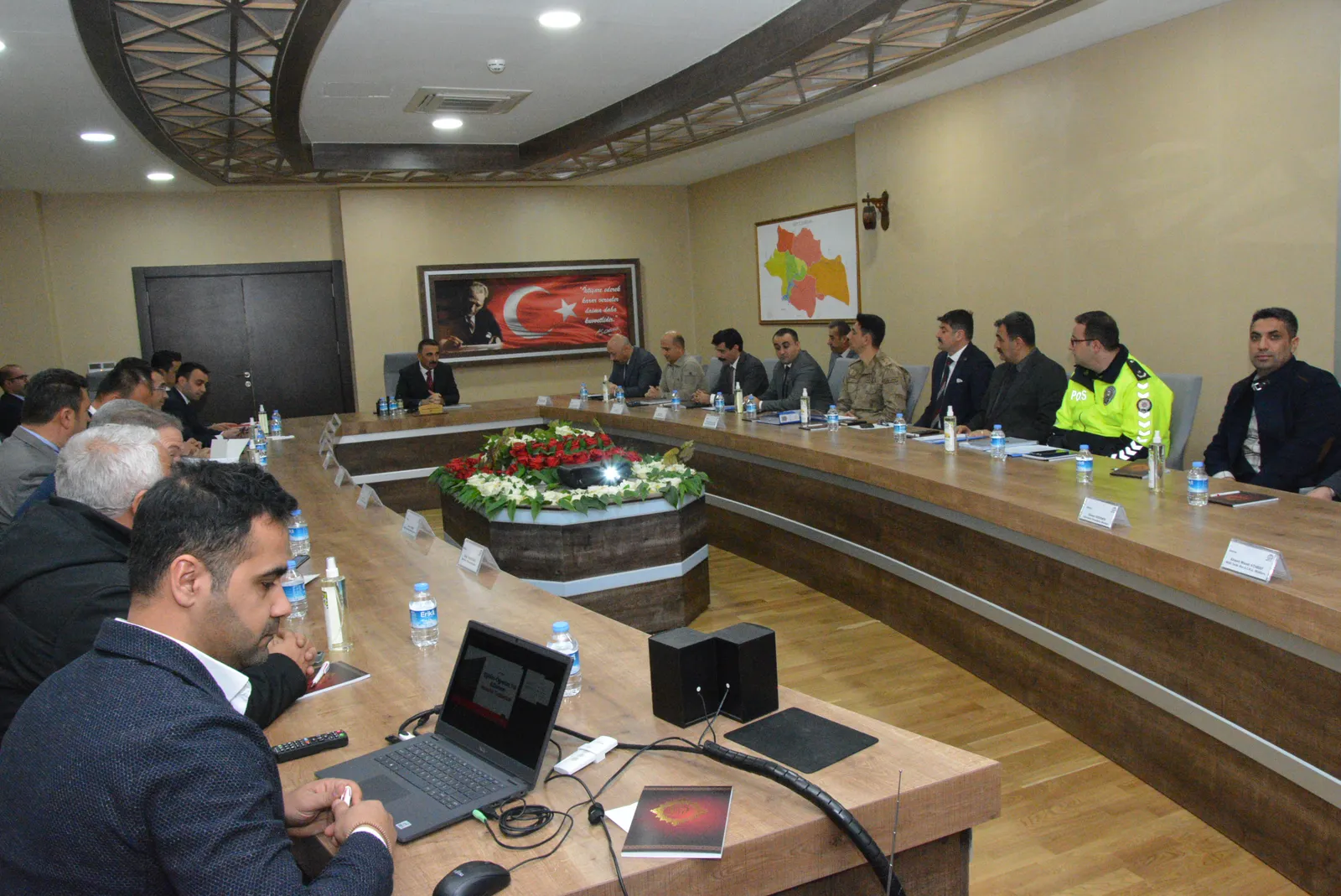 Siirt'te Okul Güvenliği Toplantısı Gerçekleştirildi