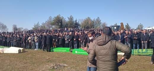 Depremde Hayatını Kaybeden Siirtliler Toprağa Verildi