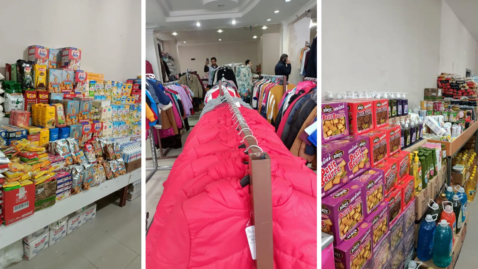 Siirt'te Depremzedelere Yönelik Sosyal Market Açıldı