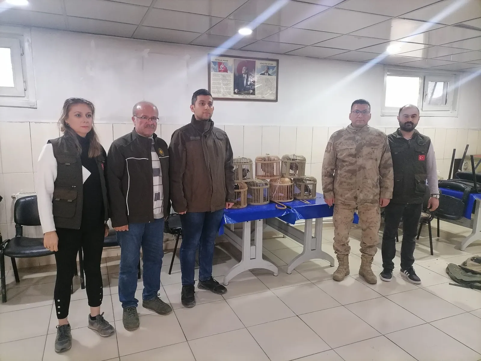 Siirt’te 7 Adet Kınalı Keklik Bulundu