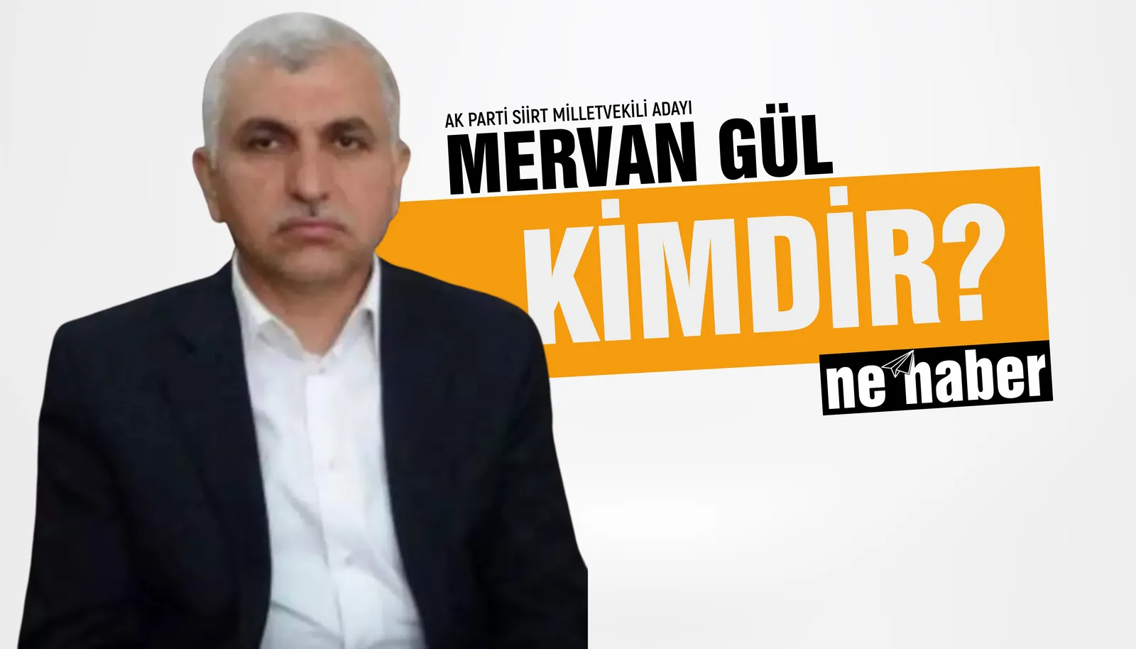 Siirt Ak Parti 1. Sıra Adayı Mervan Gül Kimdir?