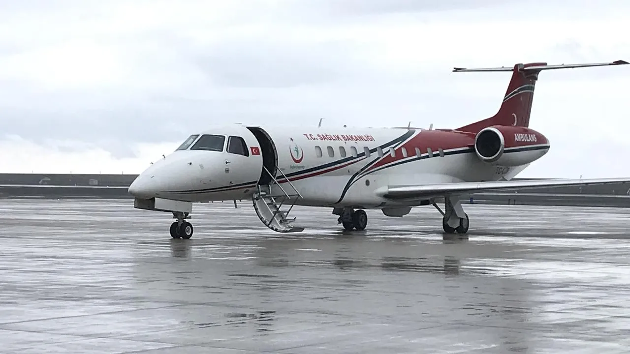 Siirtli Hasta İçin Ambulans Uçak Batmandan Havalandı