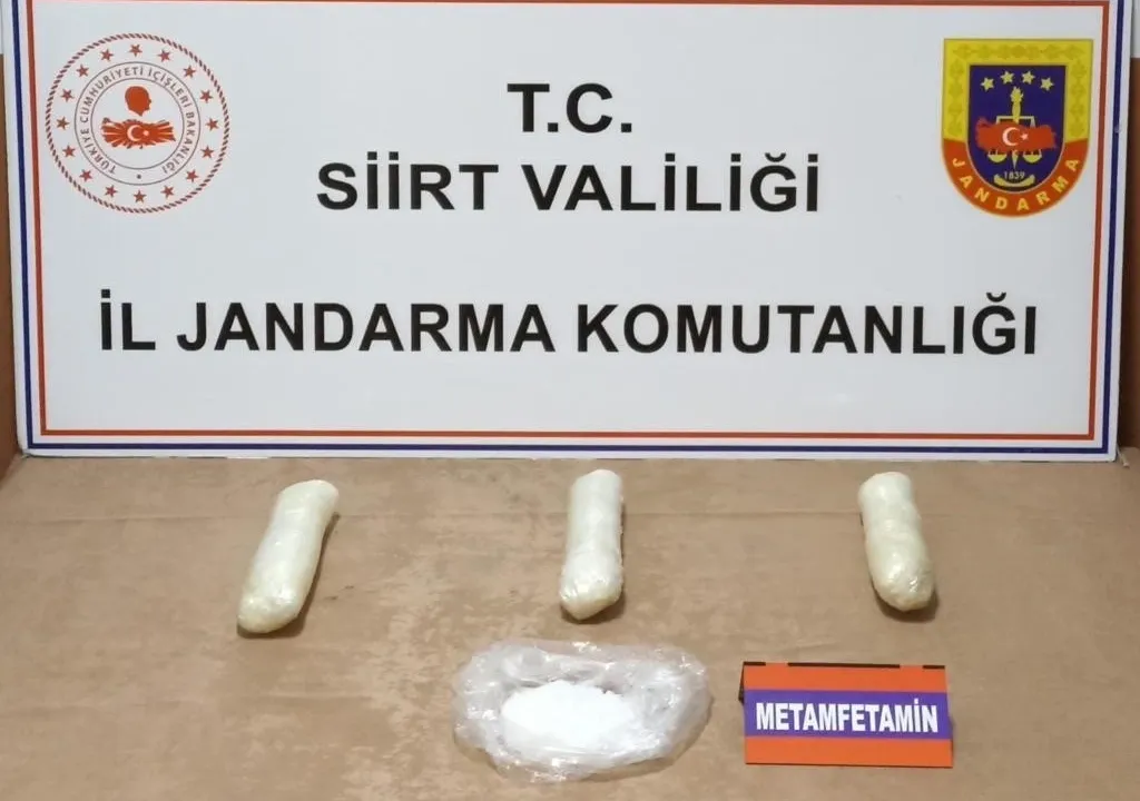 Siirt'te 1 Milyon TL Değerinde Uyuşturucu Ele Geçirildi