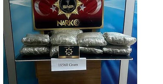 Siirt’te 18 Kilo Uyuşturucu Yakalandı