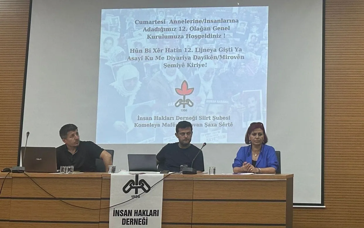 Siirt’te İHD Kongresi Düzenlendi