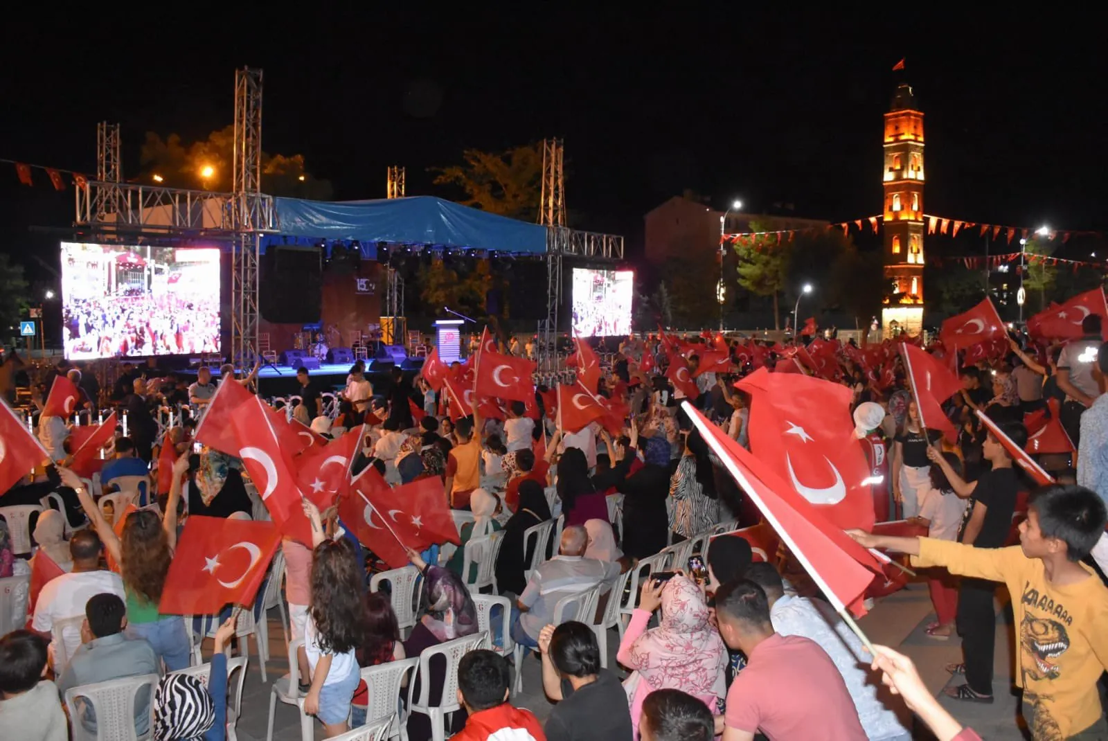 Siirt’te 15 Temmuz Etkinlikleri Gerçekleştirildi