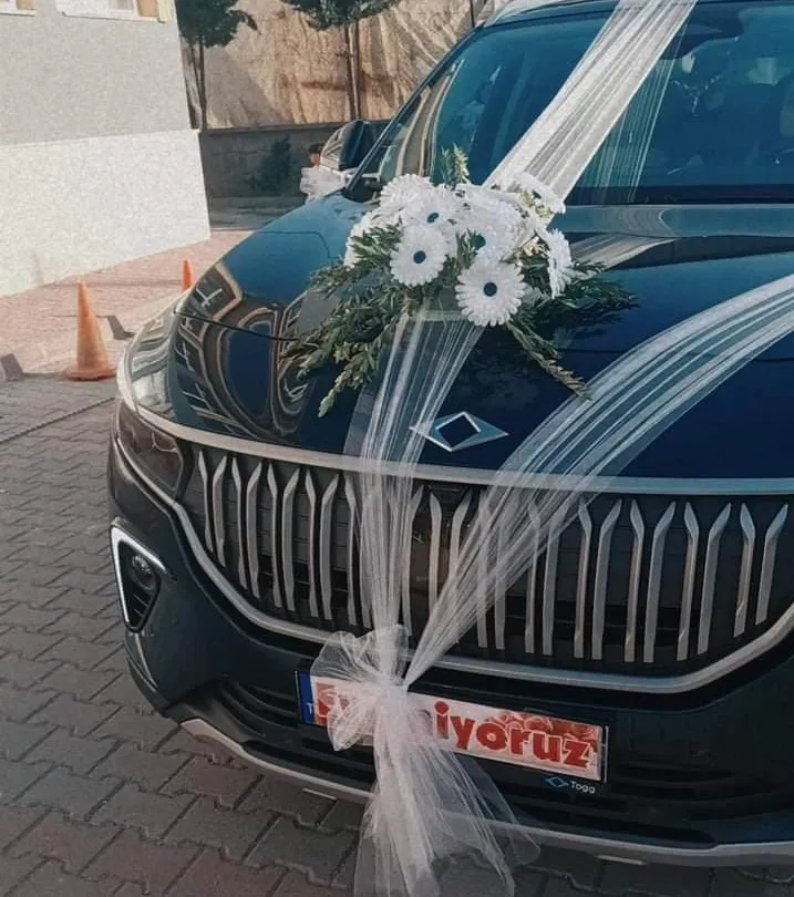 TOGG Gelin Arabası Oldu