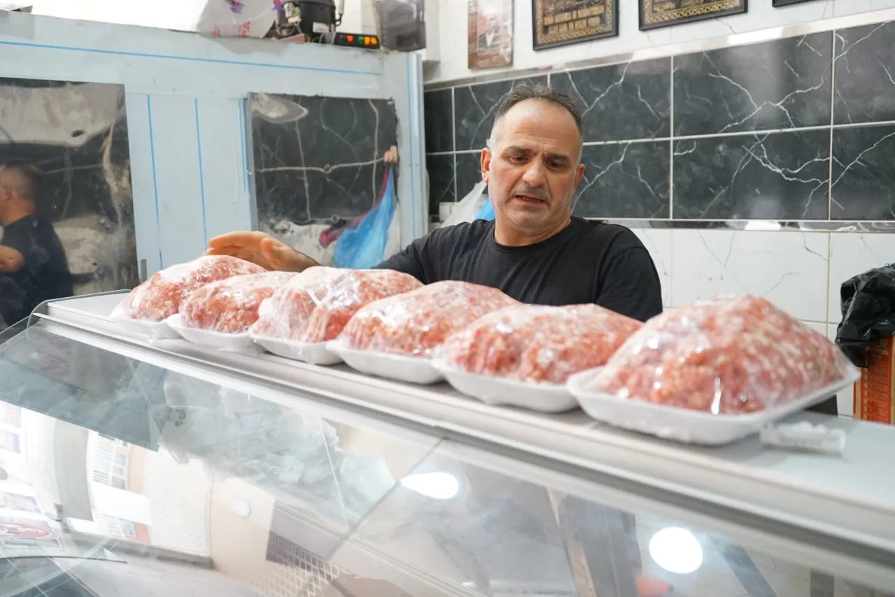 Siirt’te Kasapların Kıyma Mesaisi