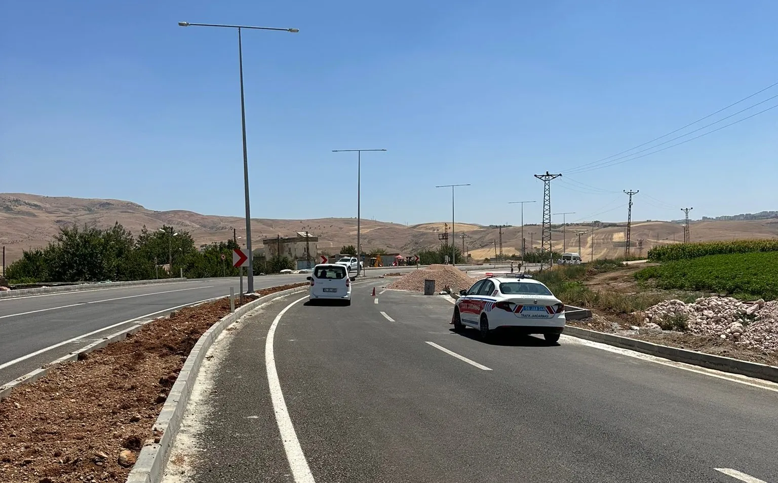 Yol Çalışması Bulunan Bölgede Zincirleme Kaza