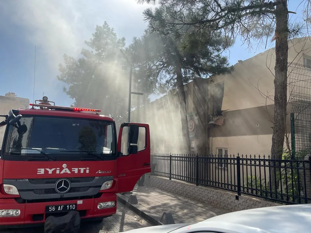 Siirt Eski Orman İşletme Müdürlüğünde Yangın