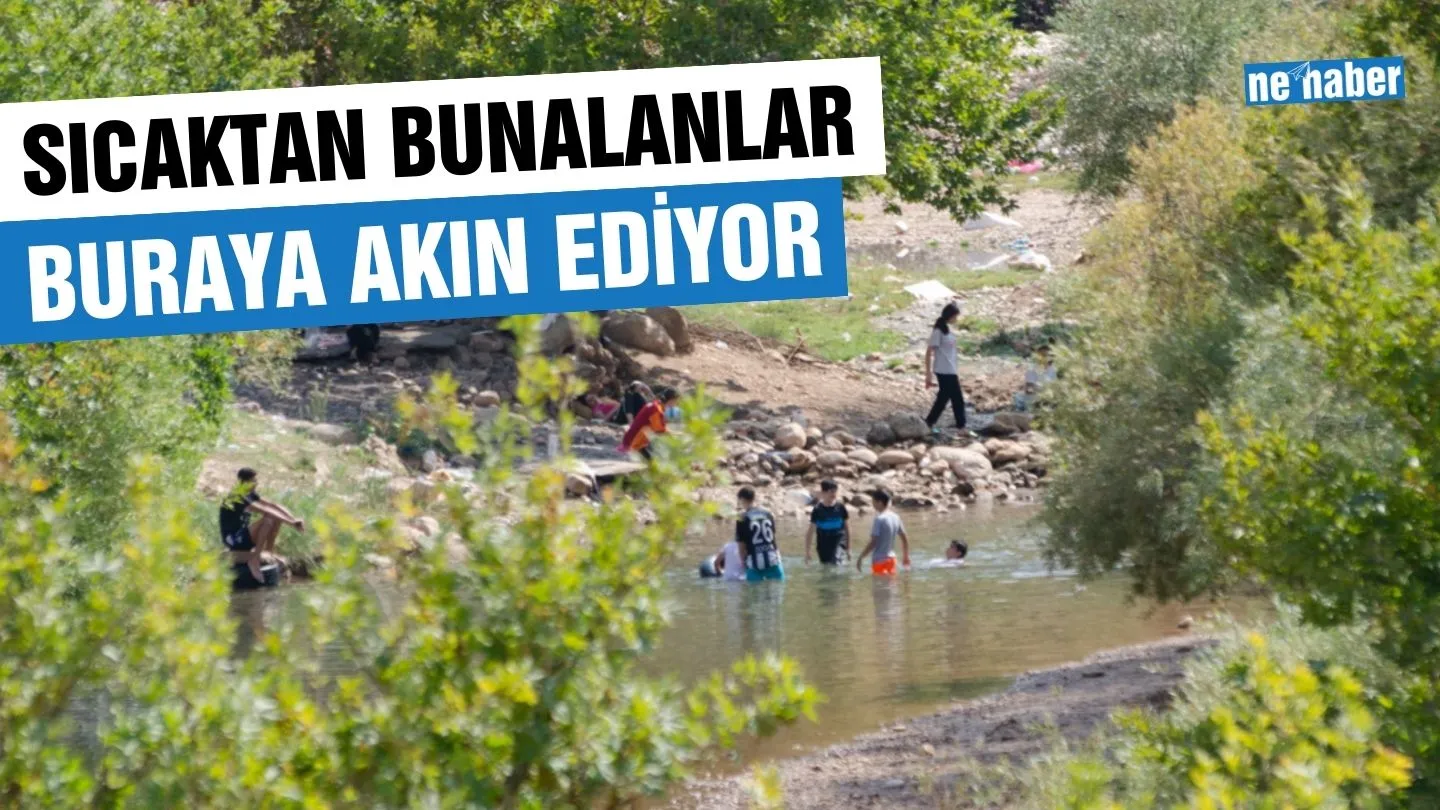 Siirt’te Sıcaktan Bunalanlar Zorava’ya Akın Ediyor