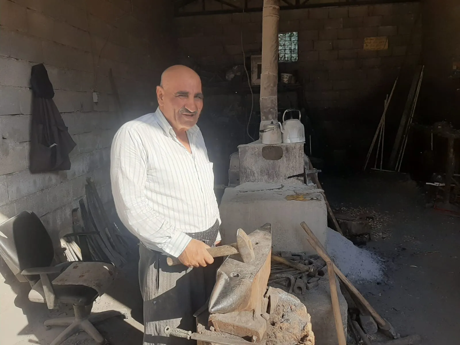 Şırnak’ta Baba Mesleğine Sadece O Sahip Çıktı
