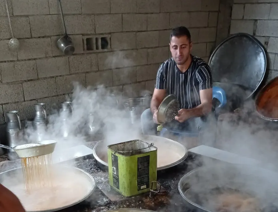 İskambo Pekmezi Hazırlanıyor