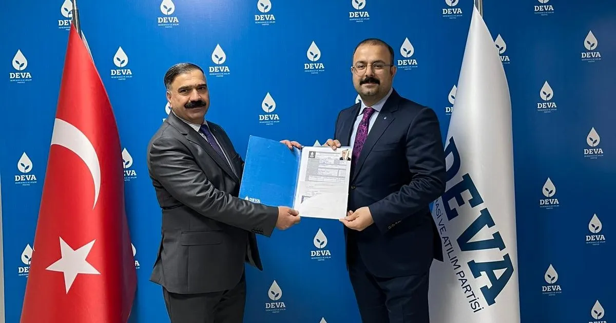 Deva Partisine İlk Başvuru Yapıldı