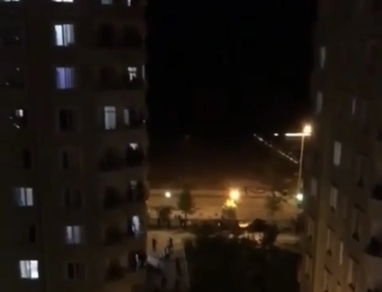 KYK Yurdunda Su Protestosu