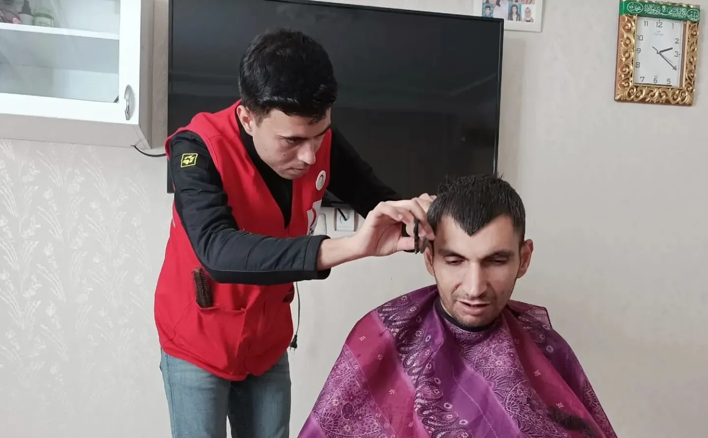 Engellilere Gönüllü Kuaförlük Hizmeti