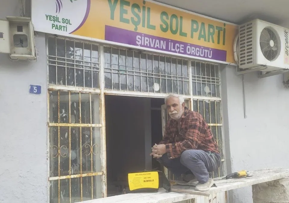 DEM Parti Şirvan İlçe Başkanı Hayatını Kaybetti