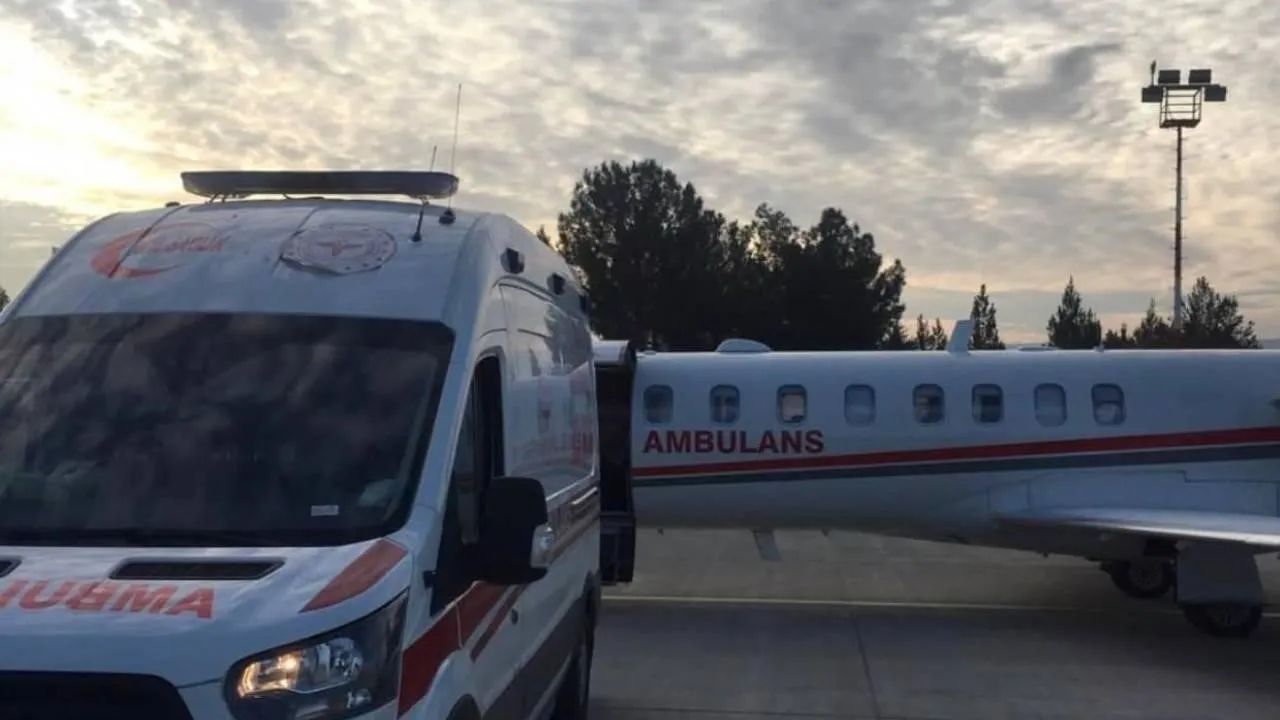 Ambulans Uçak, 40 Günlük Bebek İçin Havalandı