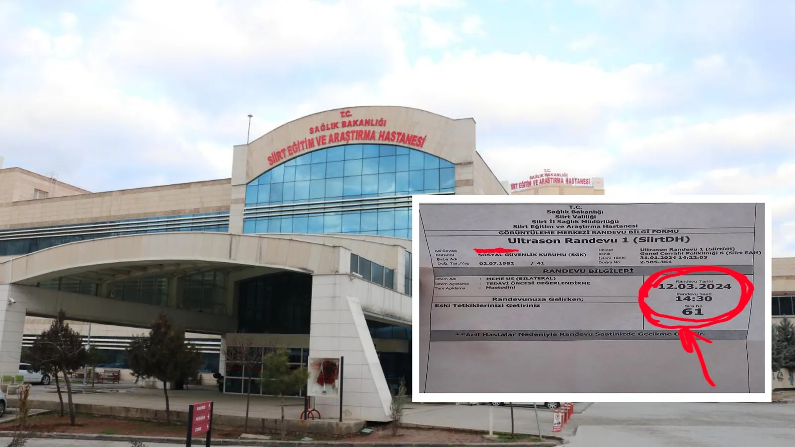 Siirt’te 42 gün Sonraya Randevu!