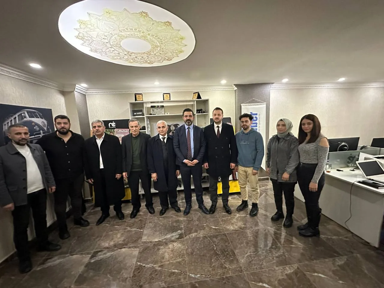 Ak Parti Adayından Ajansımıza Ziyaret