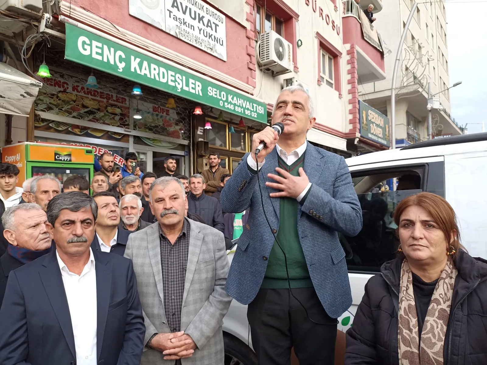 DEM Partili Gergerlioğlu Kurtalan'da: “31 Mart’ta Burada Zaferi Kutluyoruz”