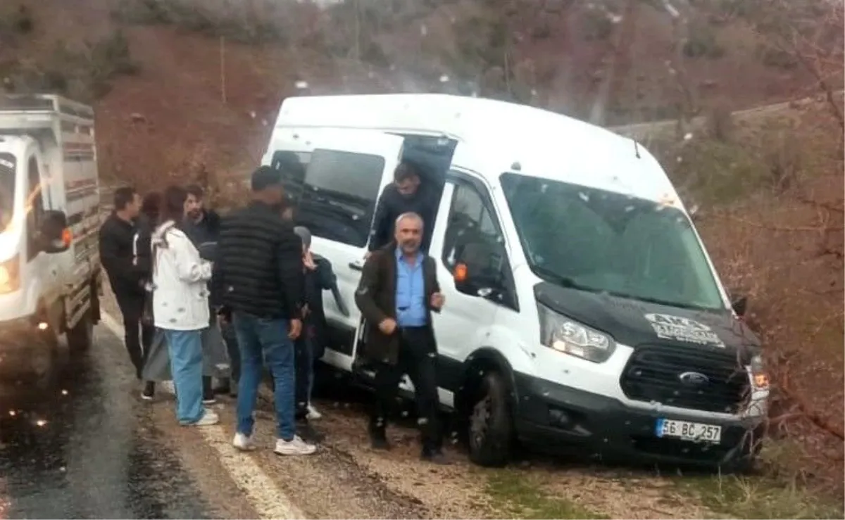 Şırnak-Siirt Kara Yolunda Trafik Kazası: 1 Yaralı