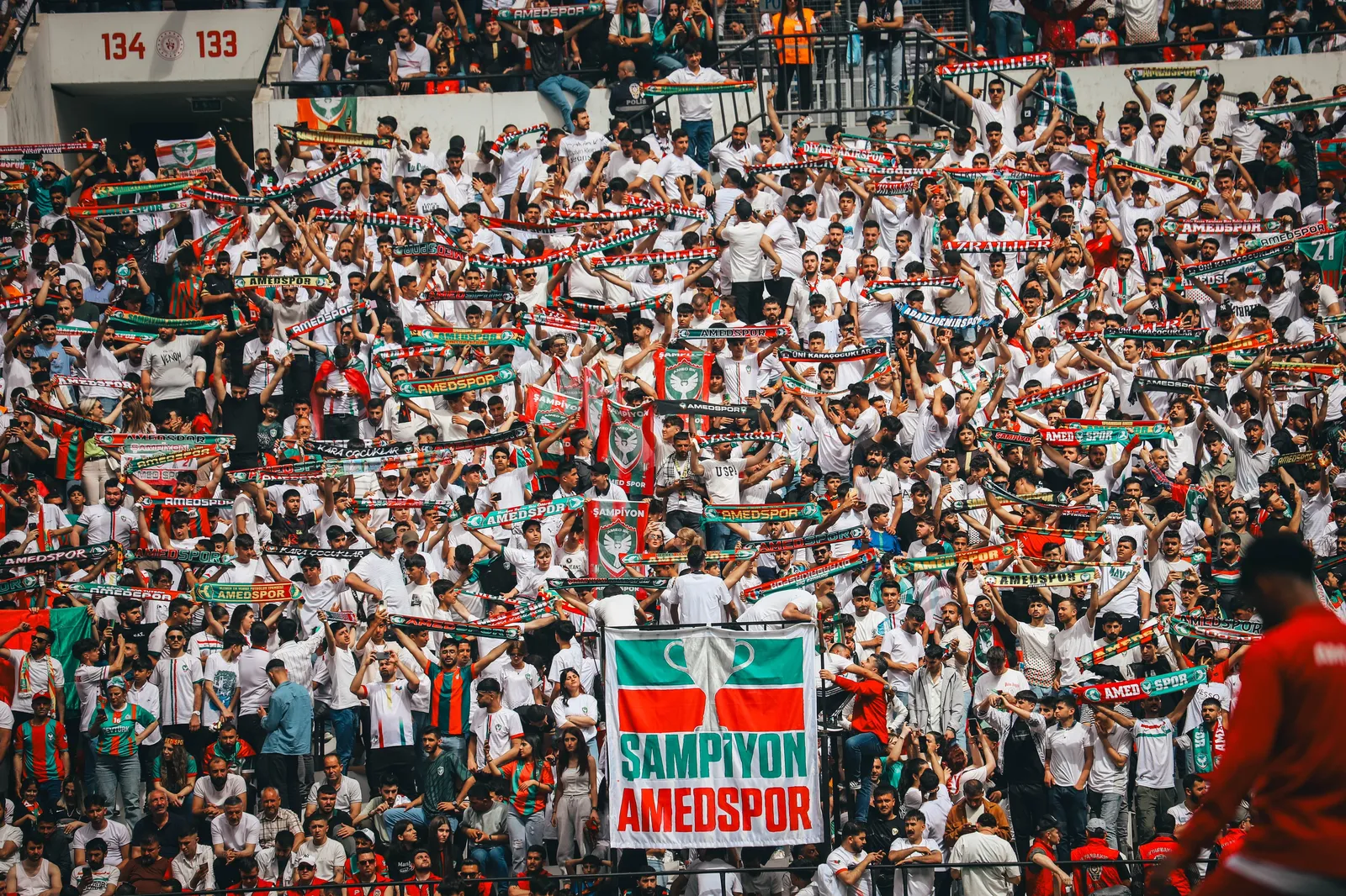 Amedspor Şampiyonluğa Koşuyor
