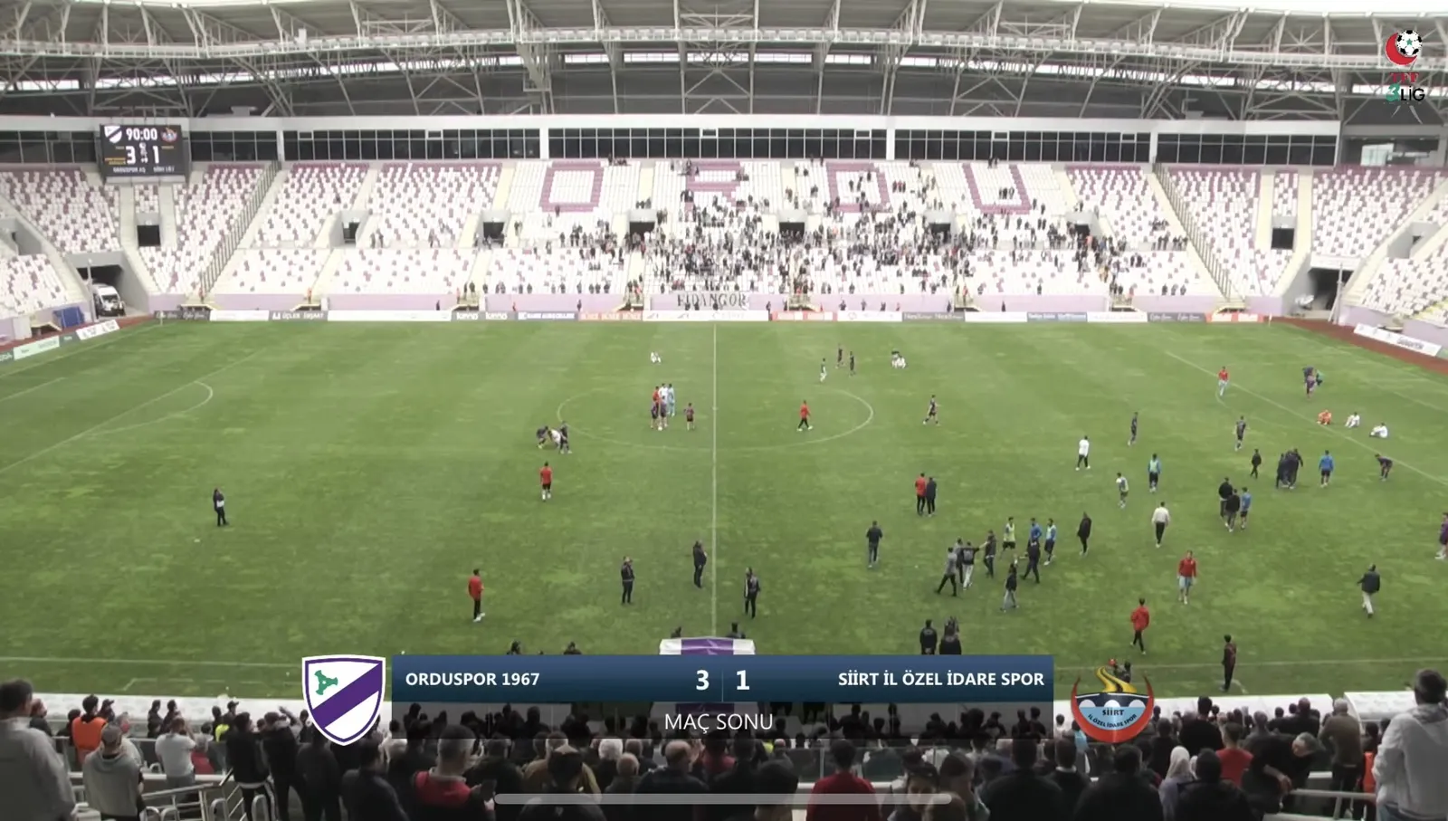 Siirtspor Uzatmada Yediği Gollerle Küme Düştü