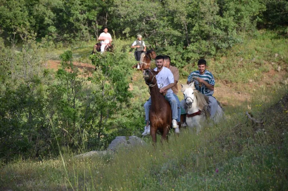 Şırnak'ta Atlarla Trekking Yapıldı