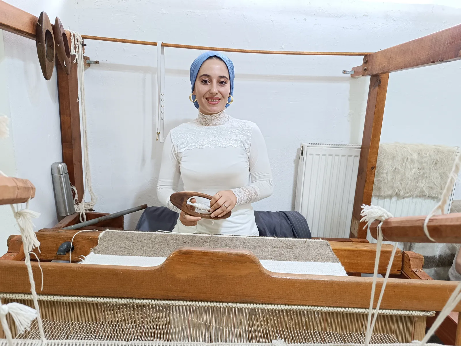 Geleneksel Siirt Battaniyesi Dokumacılığı Atölyesi açıldı