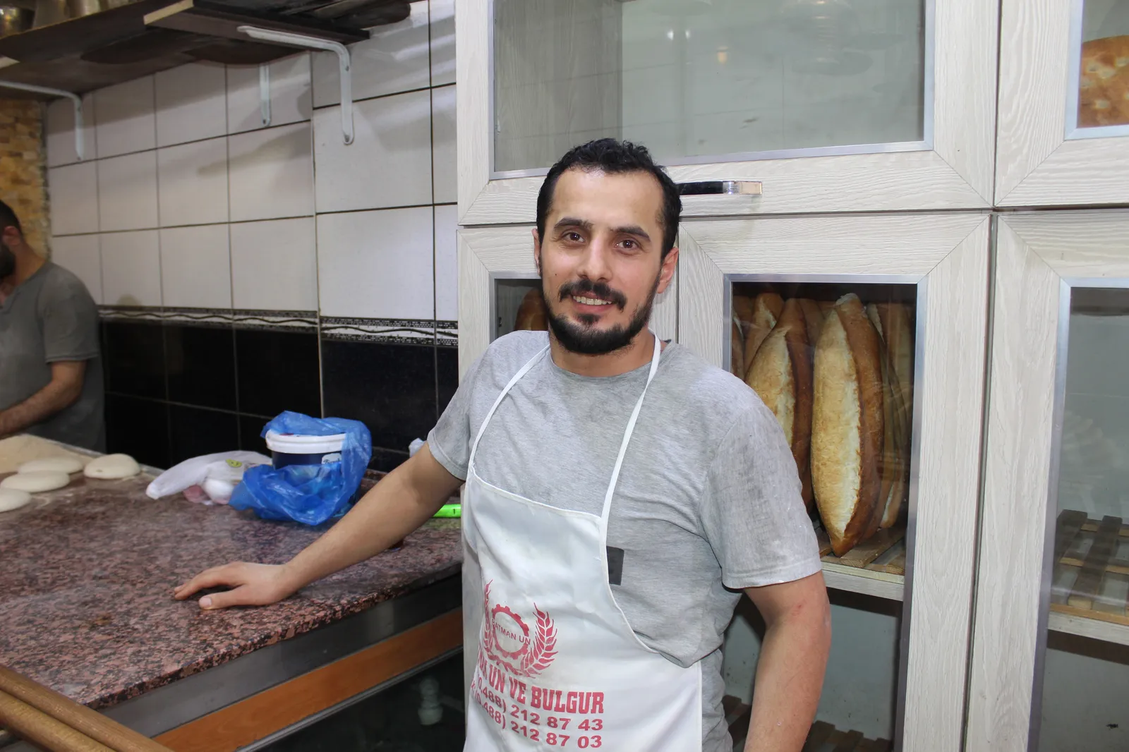 Fırın İşçilerinin 40 Derecelik Sıcakta Zorlu Mesaisi