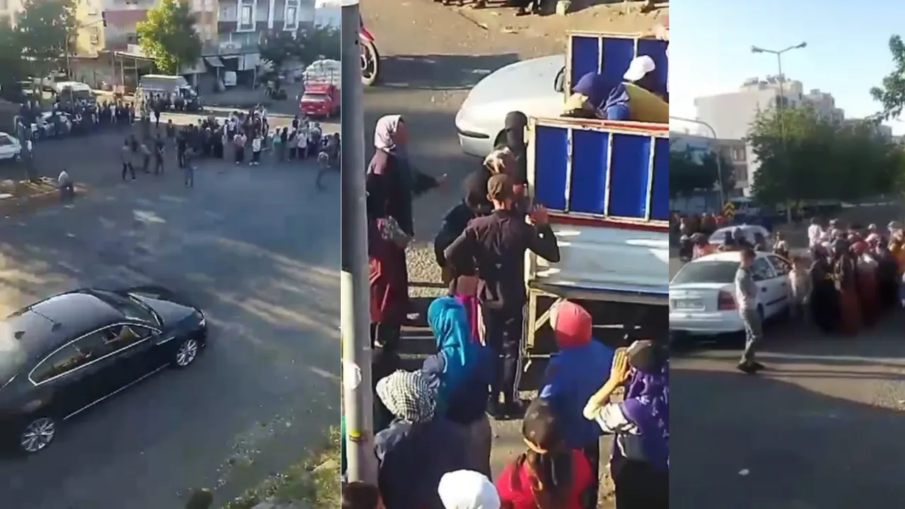 Tarım İşçileri Yevmiye Ücretini Protesto İçin Yol Kapattı