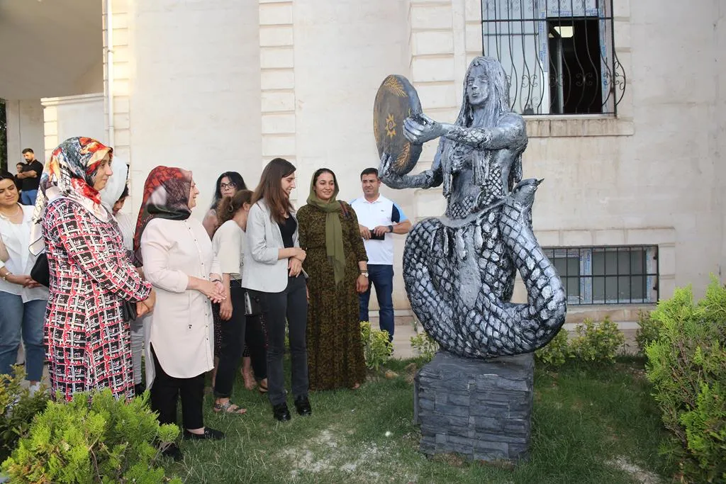 Mitolojik Heykelin Açılışı Yapıldı