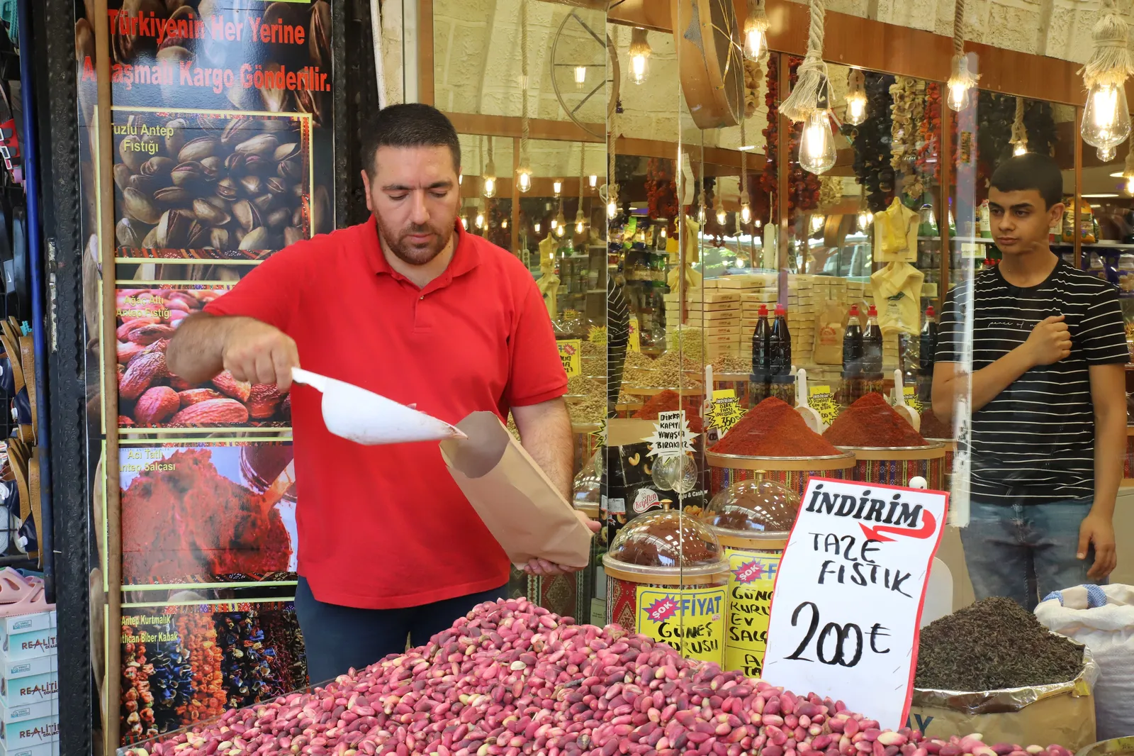 Yeni Sezon Mahsulü 'Ben Fıstıklar' Tezgahlardaki Yerini Aldı