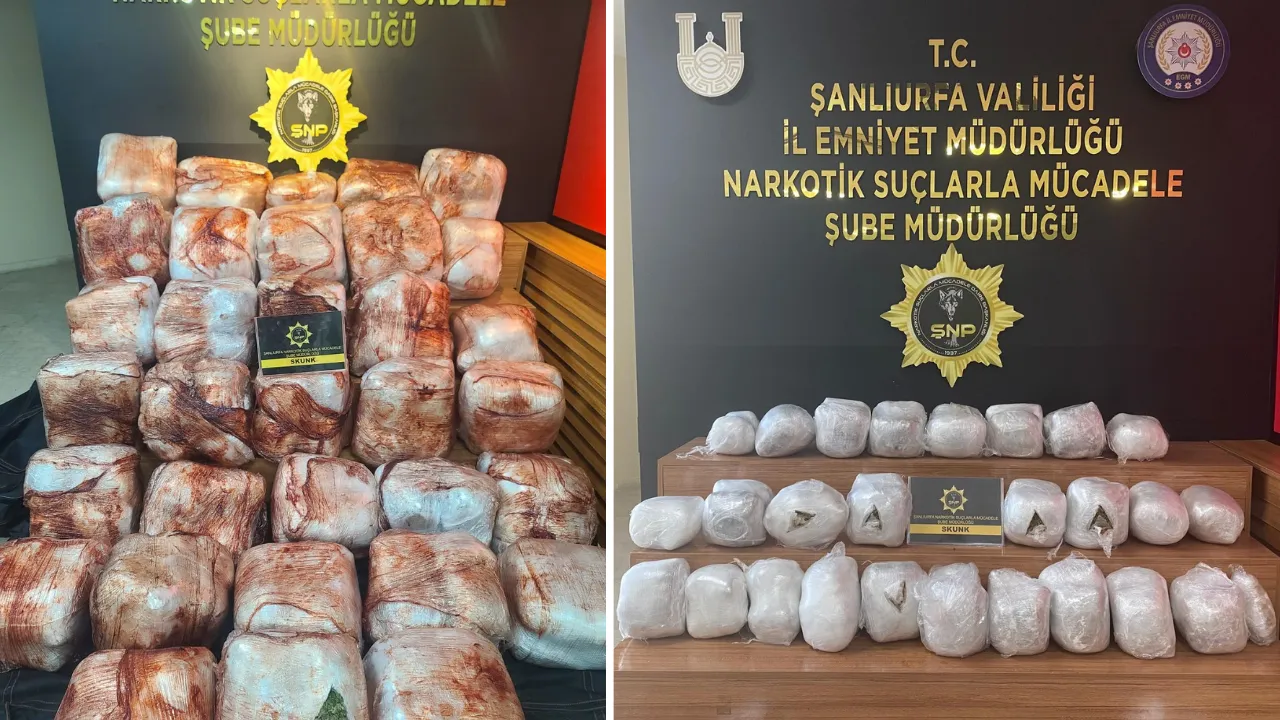 223 Kilo Uyuşturucu Madde Ele Geçirildi: 4 Gözaltı