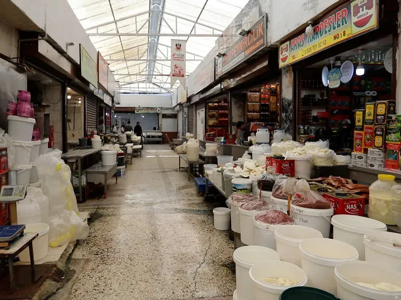 Diyarbakır’ın Peynir Pazarında Yaprak Dökümü