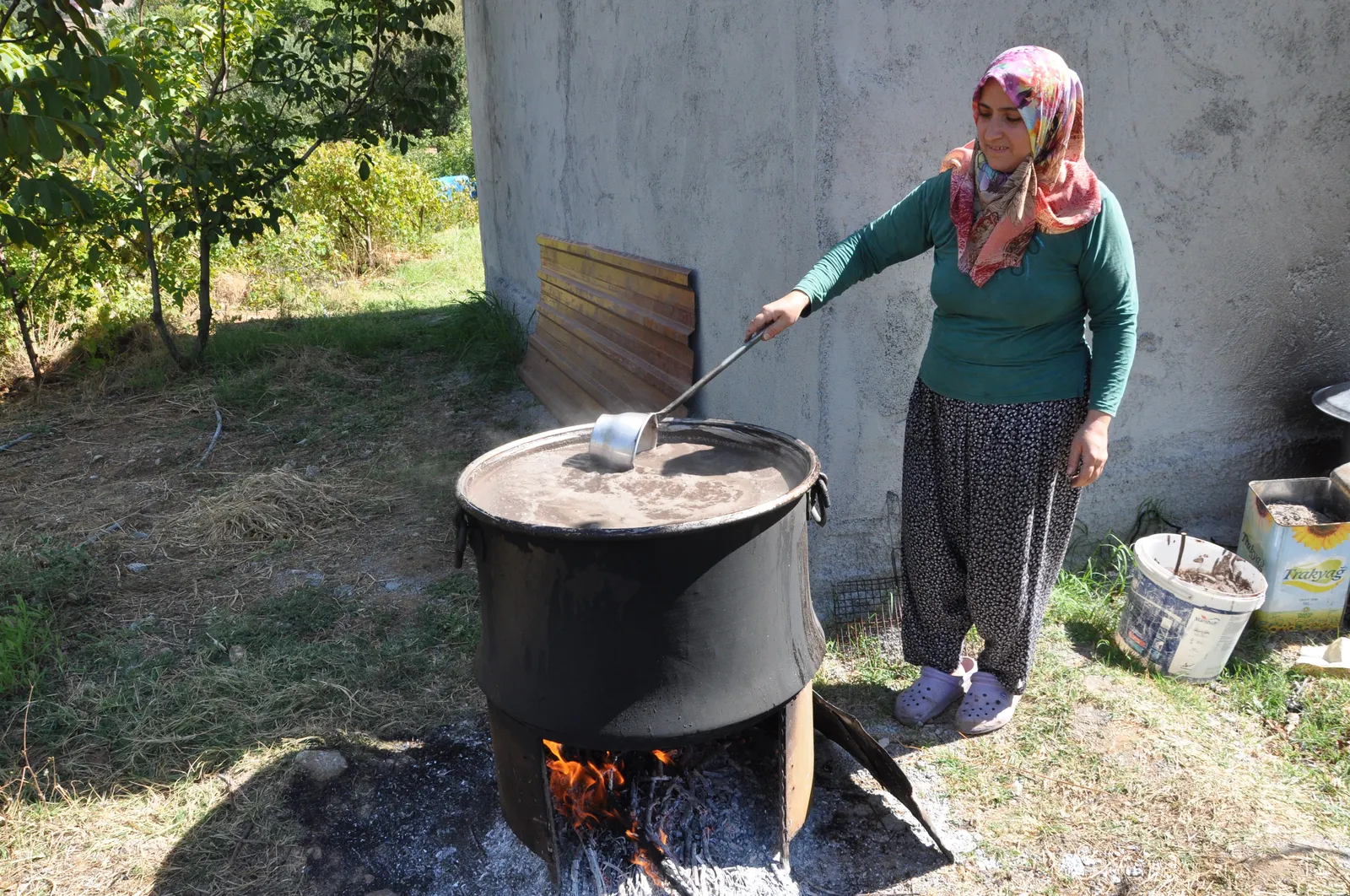 Batman'da Üzümün Pekmeze Yolculuğu Başladı