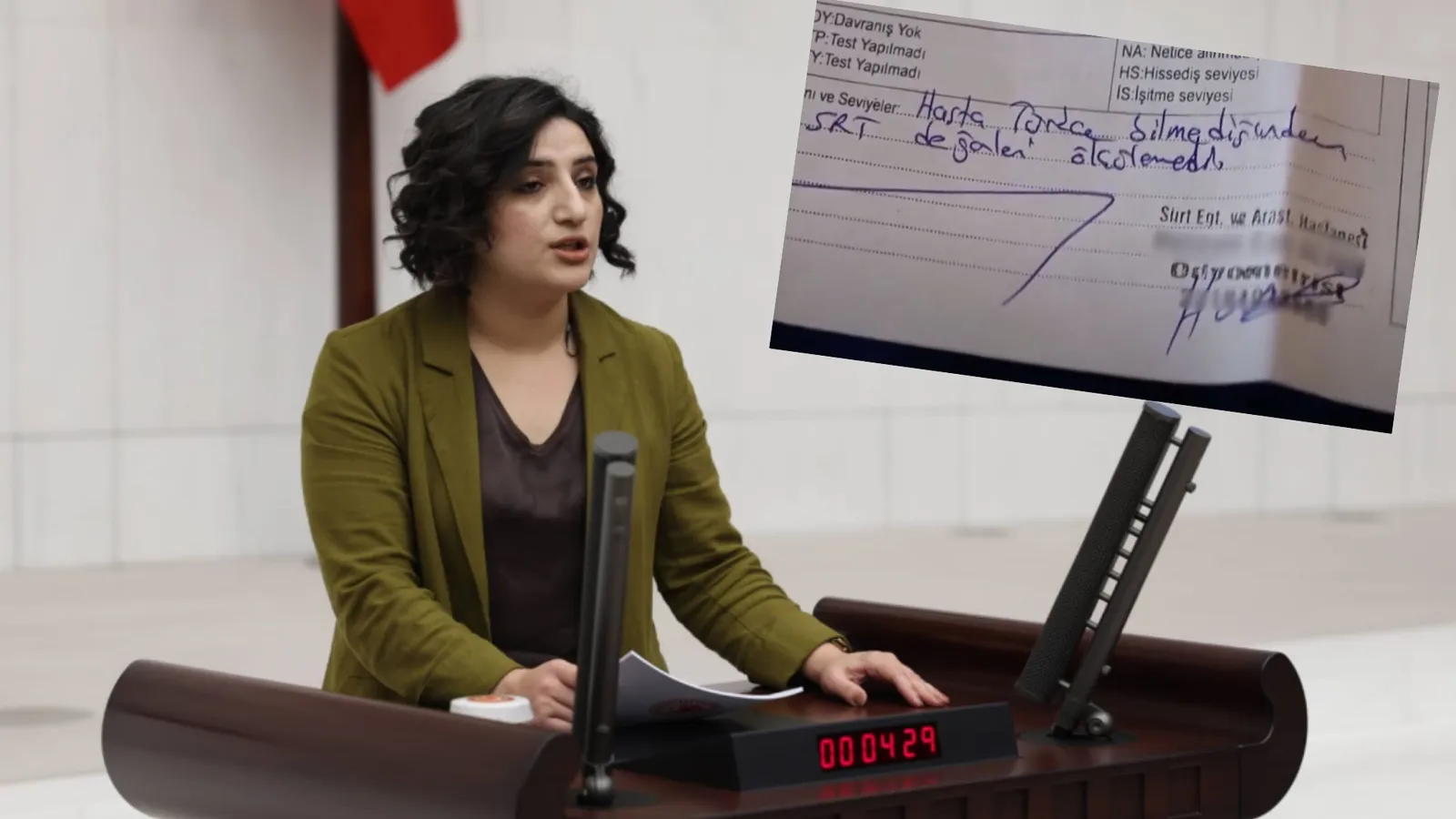 Siirt’te Türkçe Konuşamayan Hasta Tartışması Mecliste