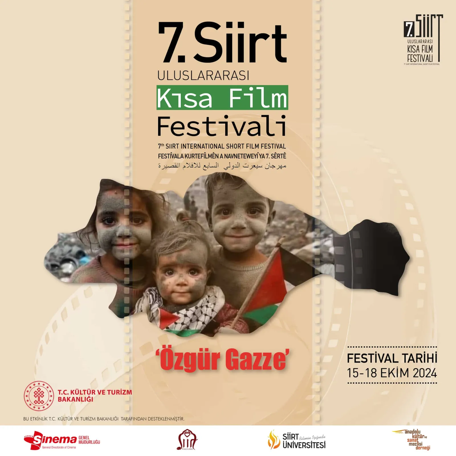 Siirt Uluslararası 7. Kısa Film Festivali Başlıyor