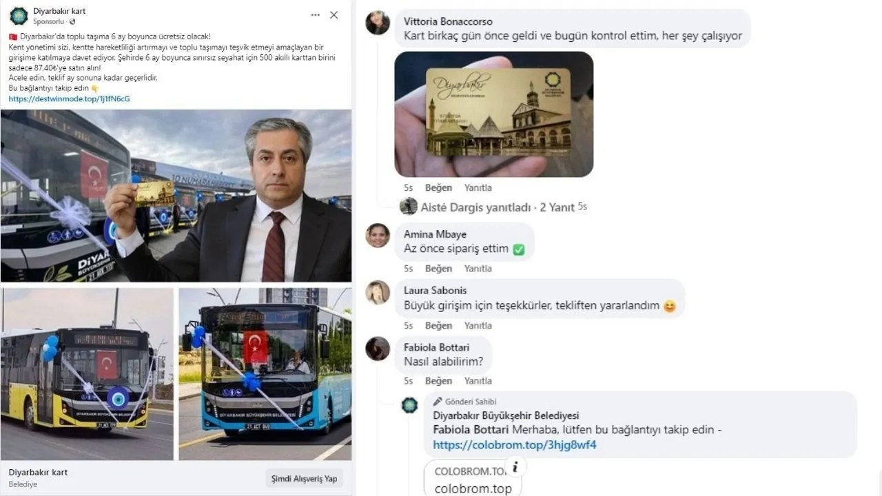 Diyarbakır Belediyesinden Çok Önemli Dolandırıcılık Uyarısı